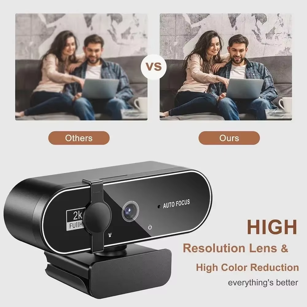 4K Ultra HD Webcam with Auto Focus