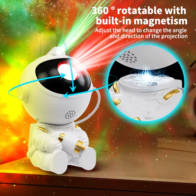 Astronaut Nebula Projector - Third Generation Rocket Astronaut Lamp